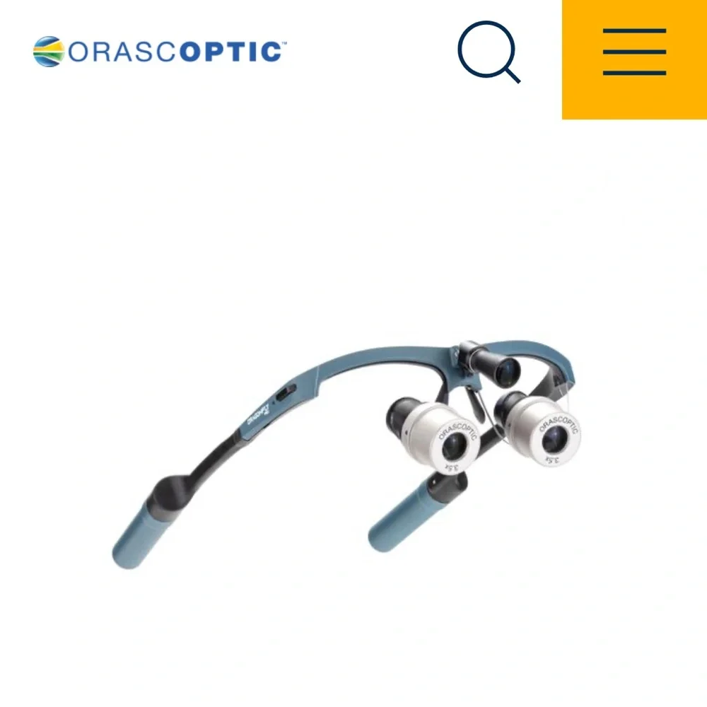 Orascoptic dental loupes 3.5x